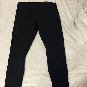 Lululemon Wunder Train High Rise Leggings, Size 14, 28”